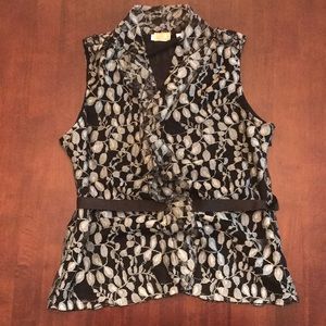 Black and white shirt